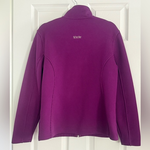 Spyder Vibrant Purple Zip-Up Jacket
Women's XL - Picture 2 of 9